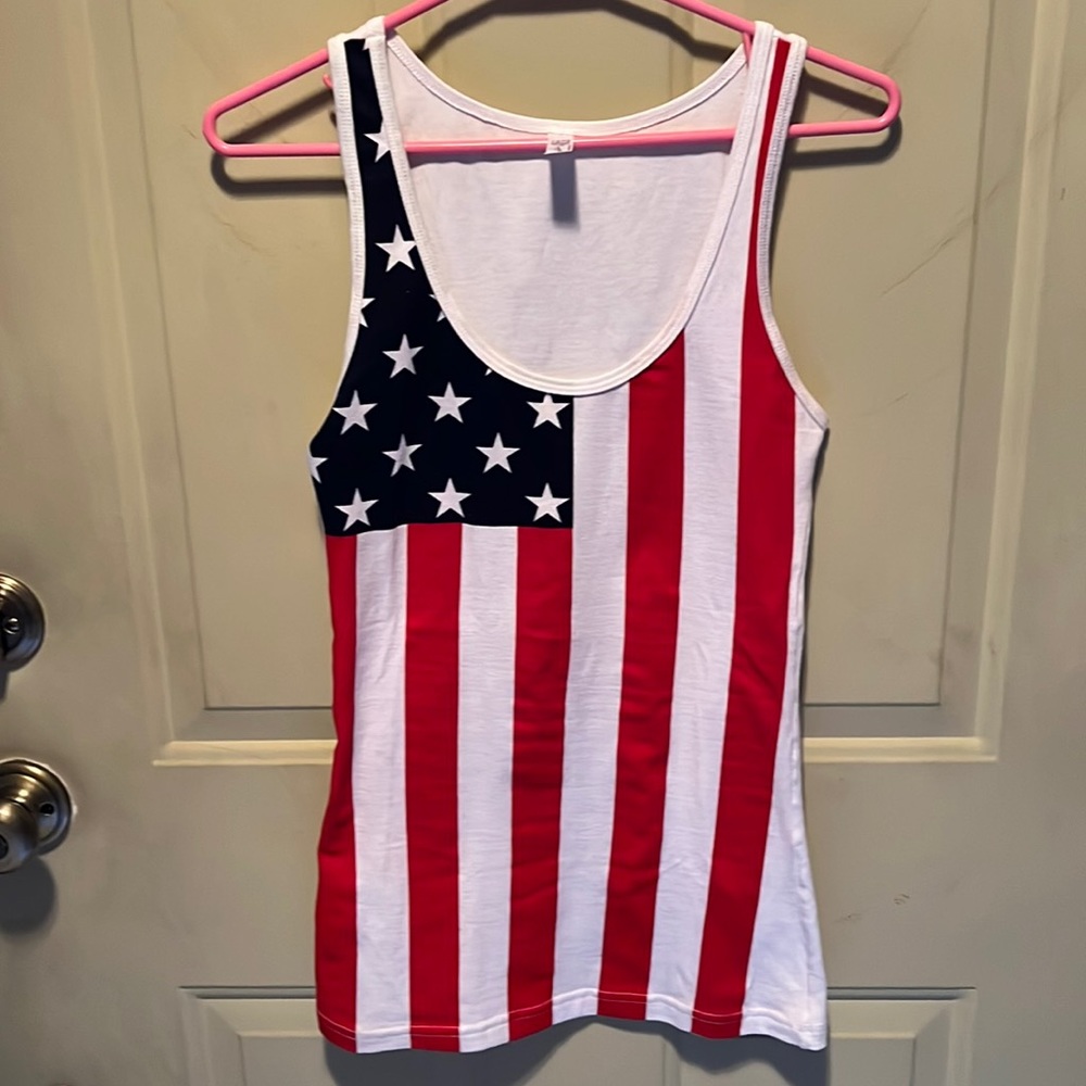 COPY - Patriotic sleeveless tank by Calhoun